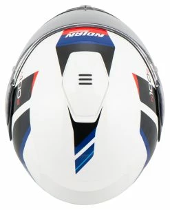 Nolan N100-5 Hilltop -Flip-Up Helmets Sales 12.3b.01.D5NolanN1005HilltopWeissSchwarzBlau21594802