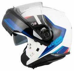 Nolan N100-5 Hilltop -Flip-Up Helmets Sales 43.47.f4.D1NolanN1005HilltopWeissSchwarzBlau21594802