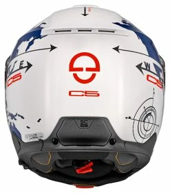 Schuberth C5 Globe Blue -Flip-Up Helmets Sales 44.a6.03.ARG217685SchuberthC5D3