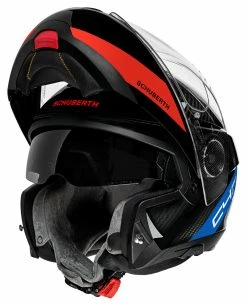 Schuberth C4 Pro Carbon Avio Blue 3K -Flip-Up Helmets Sales 4f.c0.89.D4C4ProCarbonAvioblue215954