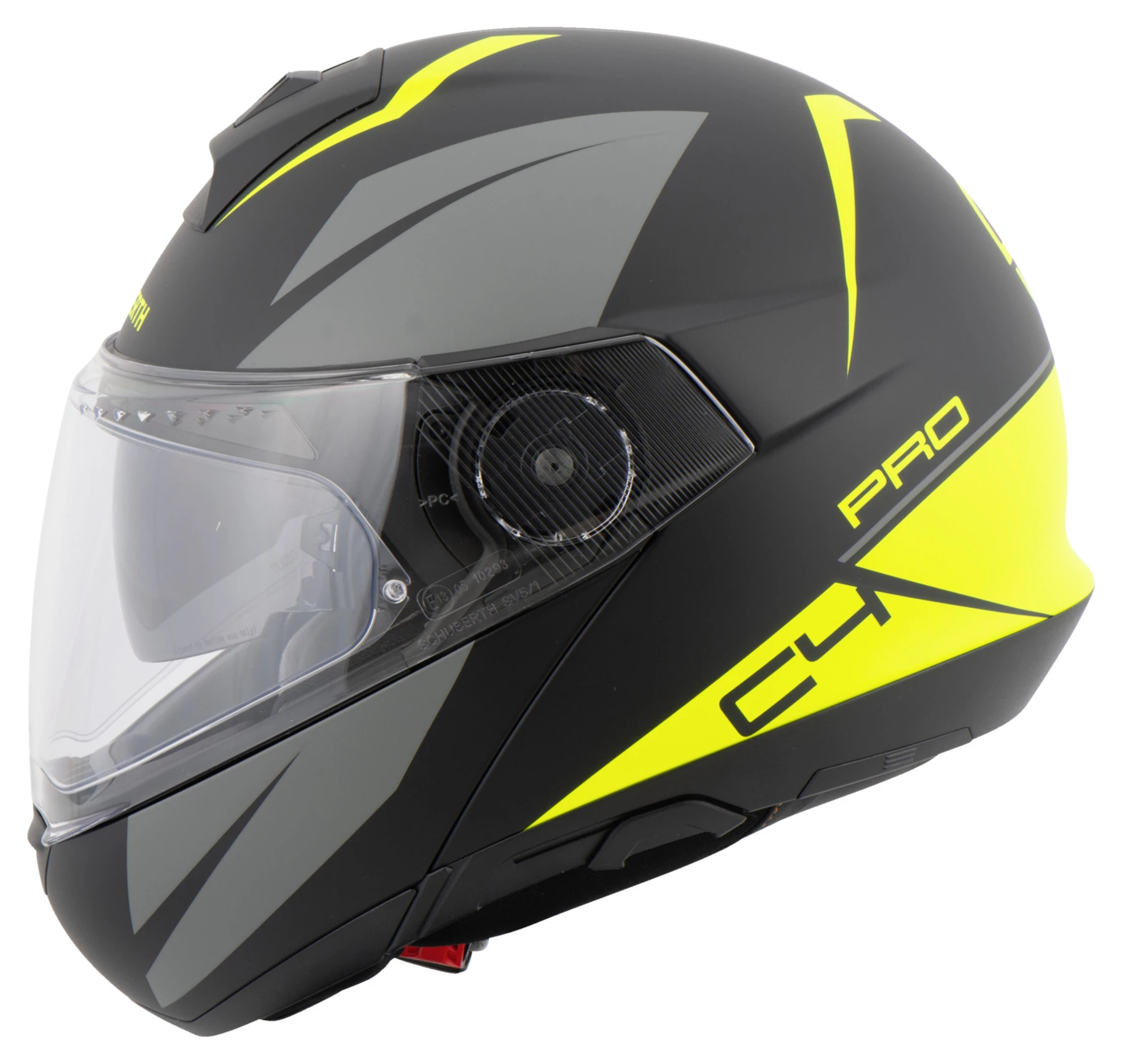 Schuberth C4 Pro Merak Yellow 1 Schuberth C4 Pro Merak Yellow