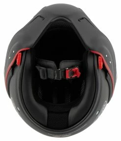Roof Boxxer Carbon -Flip-Up Helmets Sales 74.9d.93.D6RoofBoxxerCarbonSolidMattRotSchwarz217711
