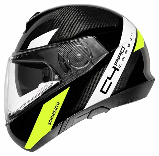 Schuberth C4 Pro Carbon Avio Yellow 3K -Flip-Up Helmets Sales 82.bc .44.D2C4ProCarbonAvioYellow215953