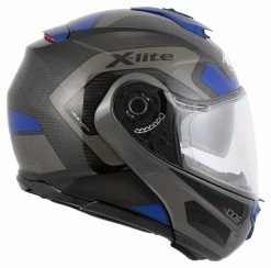 X-Lite X-1005 Ultra Carbon Fiery N-Com -Flip-Up Helmets Sales 83.0b.d1.D2XLiteX1005FieryCarbonblau217777