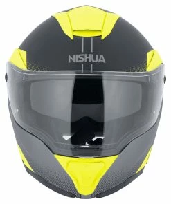 Nishua NFX-3 Flipup Helmet -Flip-Up Helmets Sales 85.1b.f5.D3NishuaNFX3mattschwarztitanneongelb21708241020
