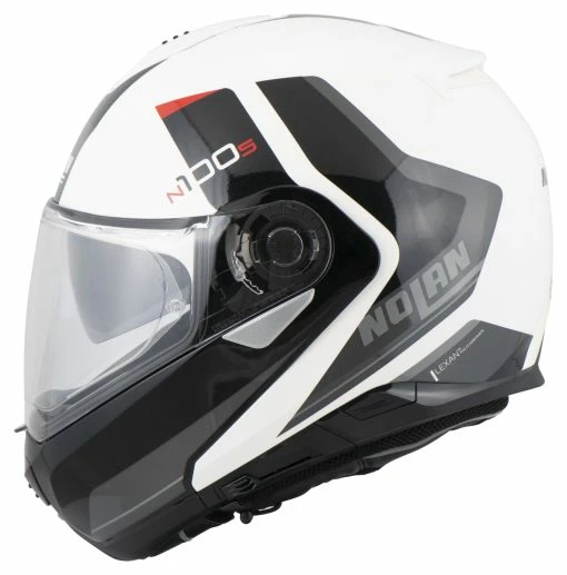 Nolan N100-5 Hilltop -Flip-Up Helmets Sales 93.59.42.H1NolanN1005HilltopWeissSchwarz215949