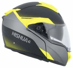 Nishua NFX-3 Flipup Helmet -Flip-Up Helmets Sales 9a.bc .1f.D2NishuaNFX3mattschwarztitanneongelb21708241020