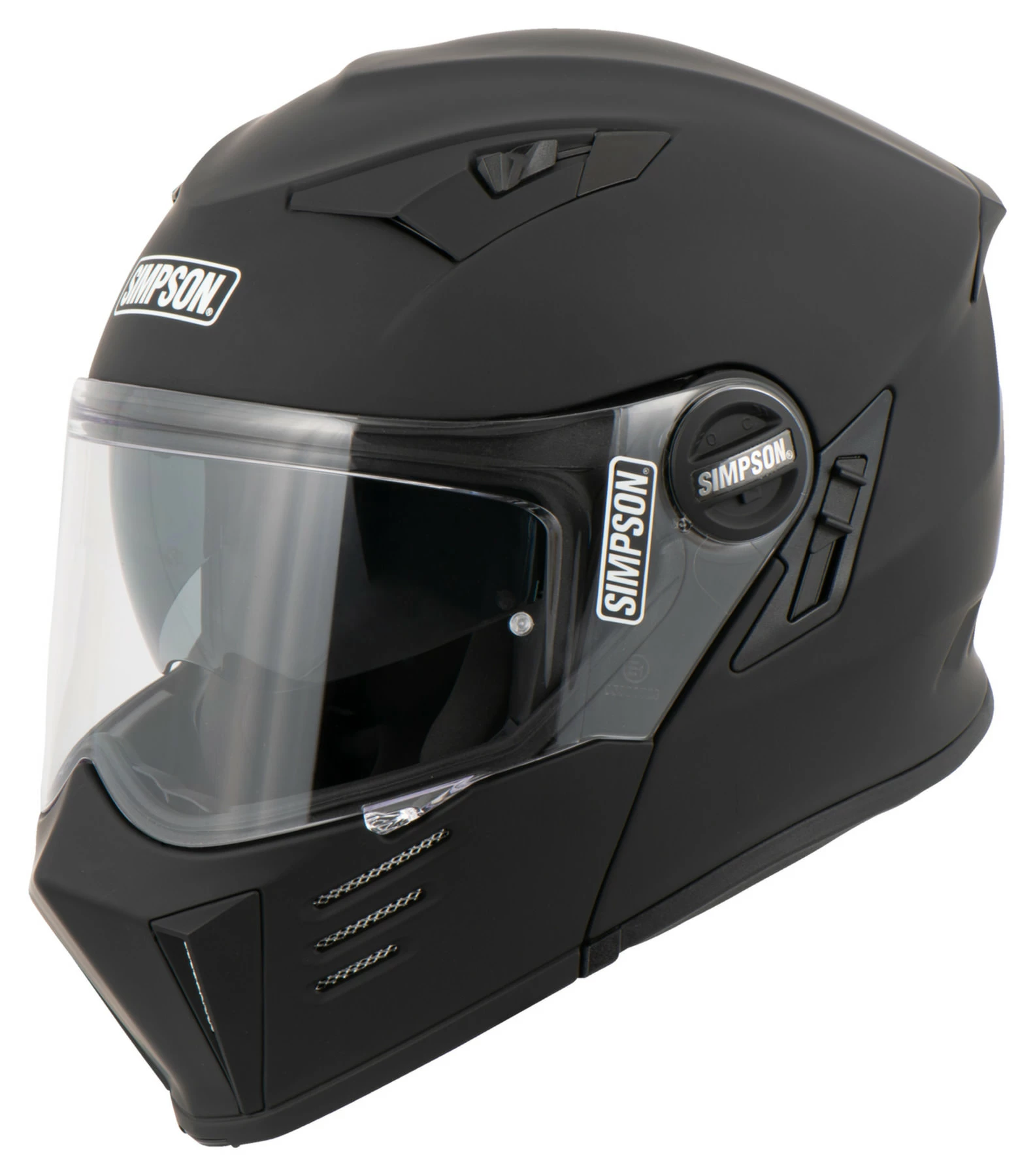 Simpson Darksome Flip Up Helmet 2 Simpson Darksome Flip Up Helmet - Image 2