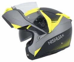 Nishua NFX-3 Flipup Helmet -Flip-Up Helmets Sales c9.0d.87.D1NishuaNFX3mattschwarztitanneongelb21708241020