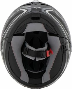 MTR K-14 Flip-Up Helmet -Flip-Up Helmets Sales cc.27.3b.D6MTRK14MattSchwarzSilber21616441019