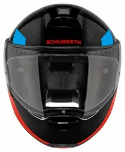 Schuberth C4 Pro Carbon Avio Blue 3K -Flip-Up Helmets Sales e2.97.02.H1C4ProCarbonAvioblue215954
