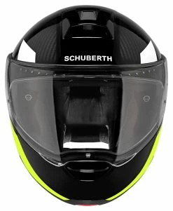 Schuberth C4 Pro Carbon Avio Yellow 3K -Flip-Up Helmets Sales e8.32.92.H1C4ProCarbonAvioYellow215953